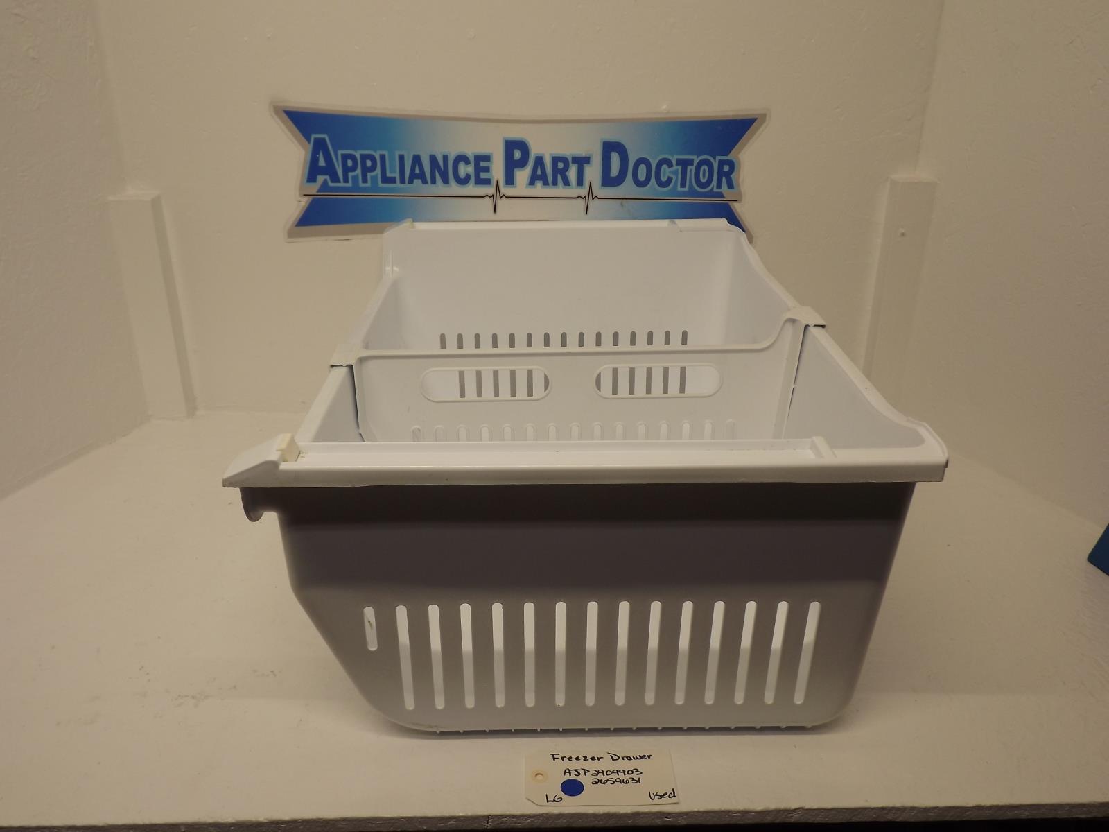 Kenmore Refrigerator AJP72909903 2659631 Freezer Drawer Used Kenmore Refrigerator AJP72909903 2659631 Freezer Drawer Used